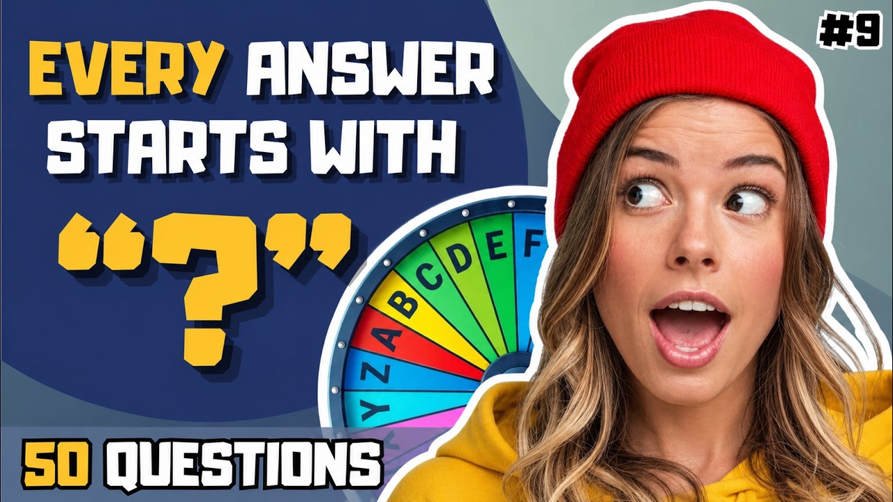50 Questions, 5 Letters: Can You Pass This Trivia Challenge?