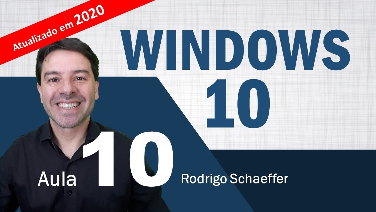 Windows 10 para concursos 2020 - Aula 10 de inform&aacute;tica