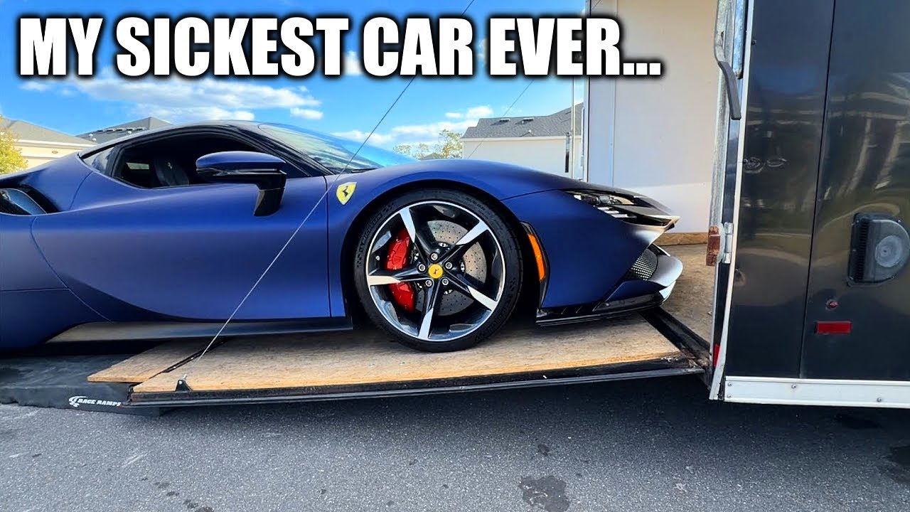 Представлен новый Ferrari SF90 Wrap… Этот экземпляр просто не похож на предыдущий!
