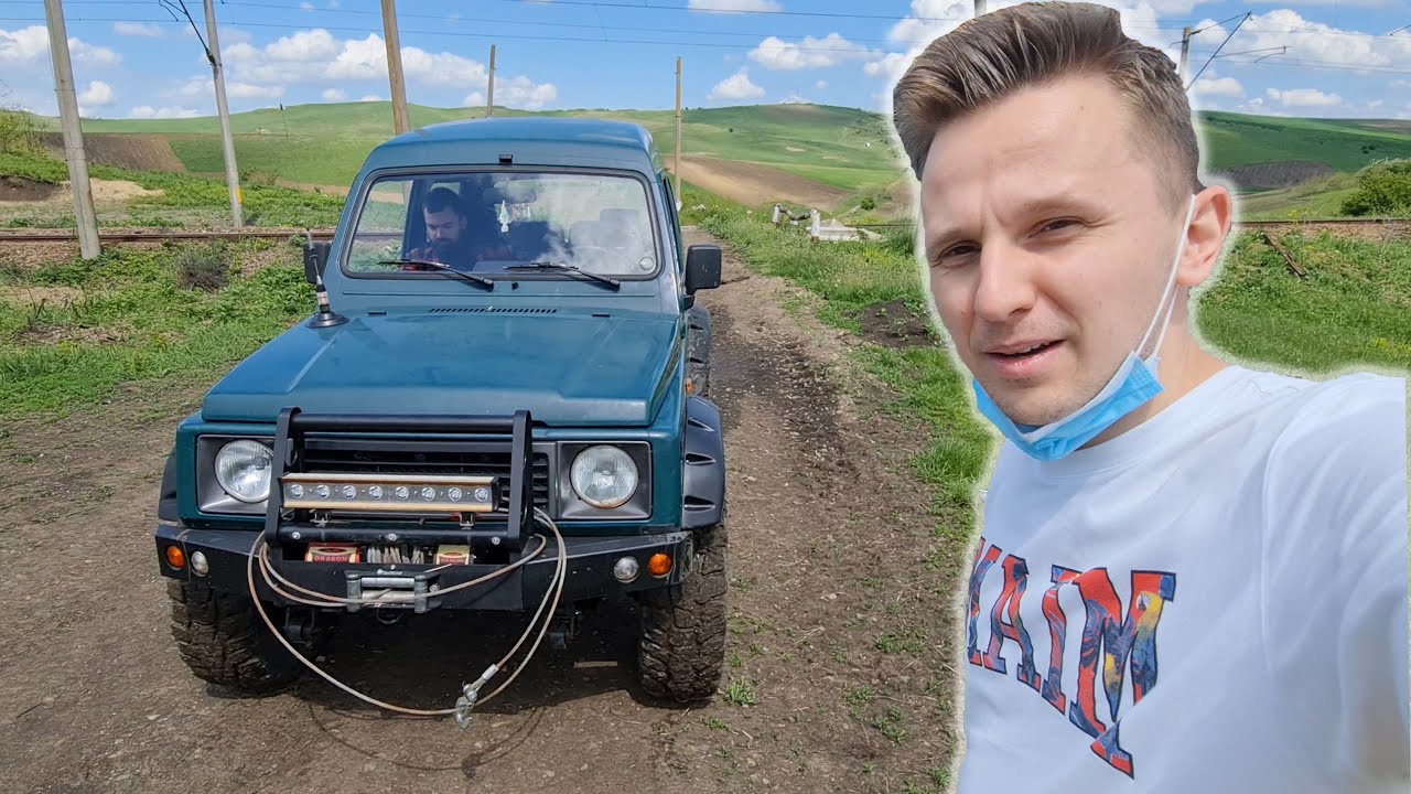 În excursie pe sate cu mașina de OFF ROAD! - Suzuki Samurai 1.3