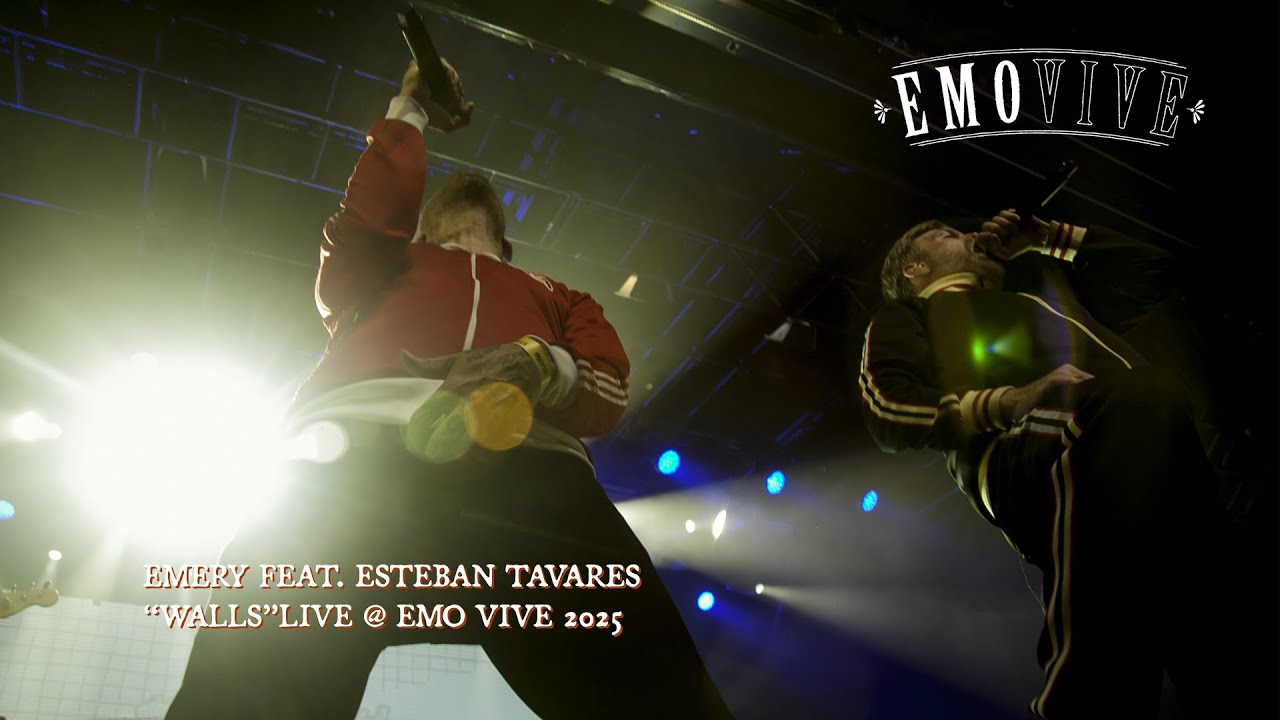 Emery feat. Esteban Tavares - Walls (Ao Vivo @ Audio / Emo Vive 07.06.2025)