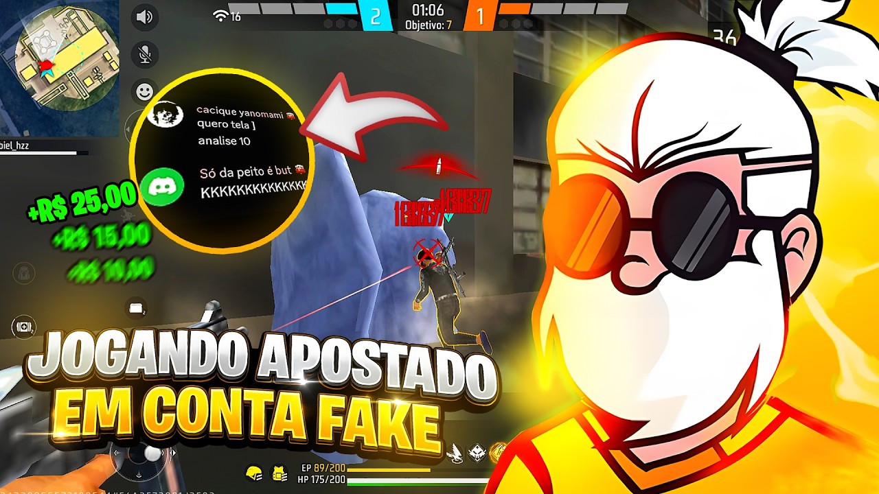 JOGUEI APOSTADO CONTRA UM TELA PARADA E ELE PEDIU MINHA TELA!