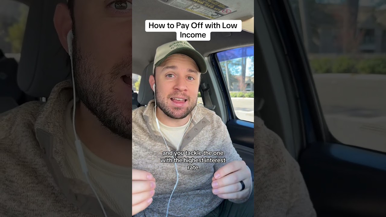 How to Pay Off Debt with Low Income.