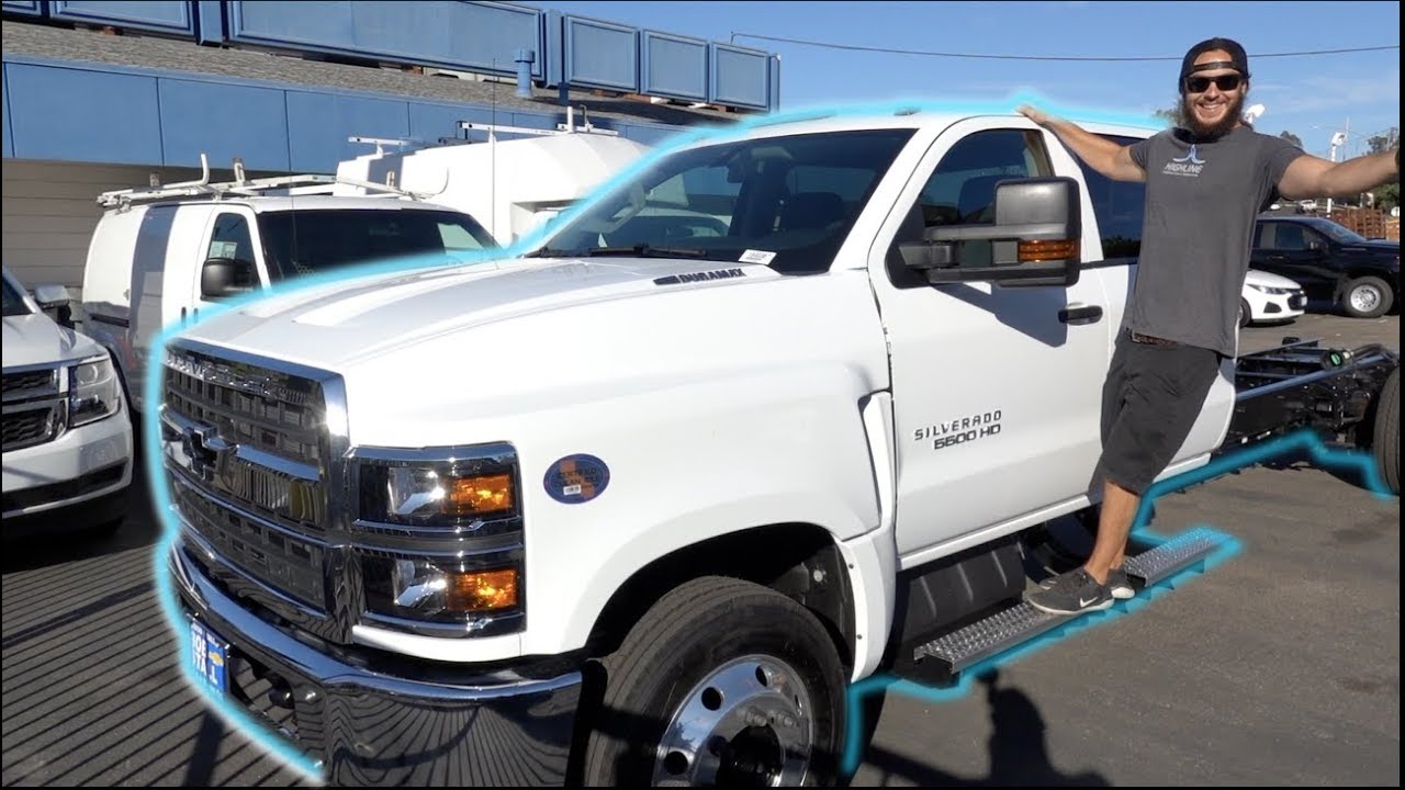 FIRST CHEVY 5500 TEST DRIVE!