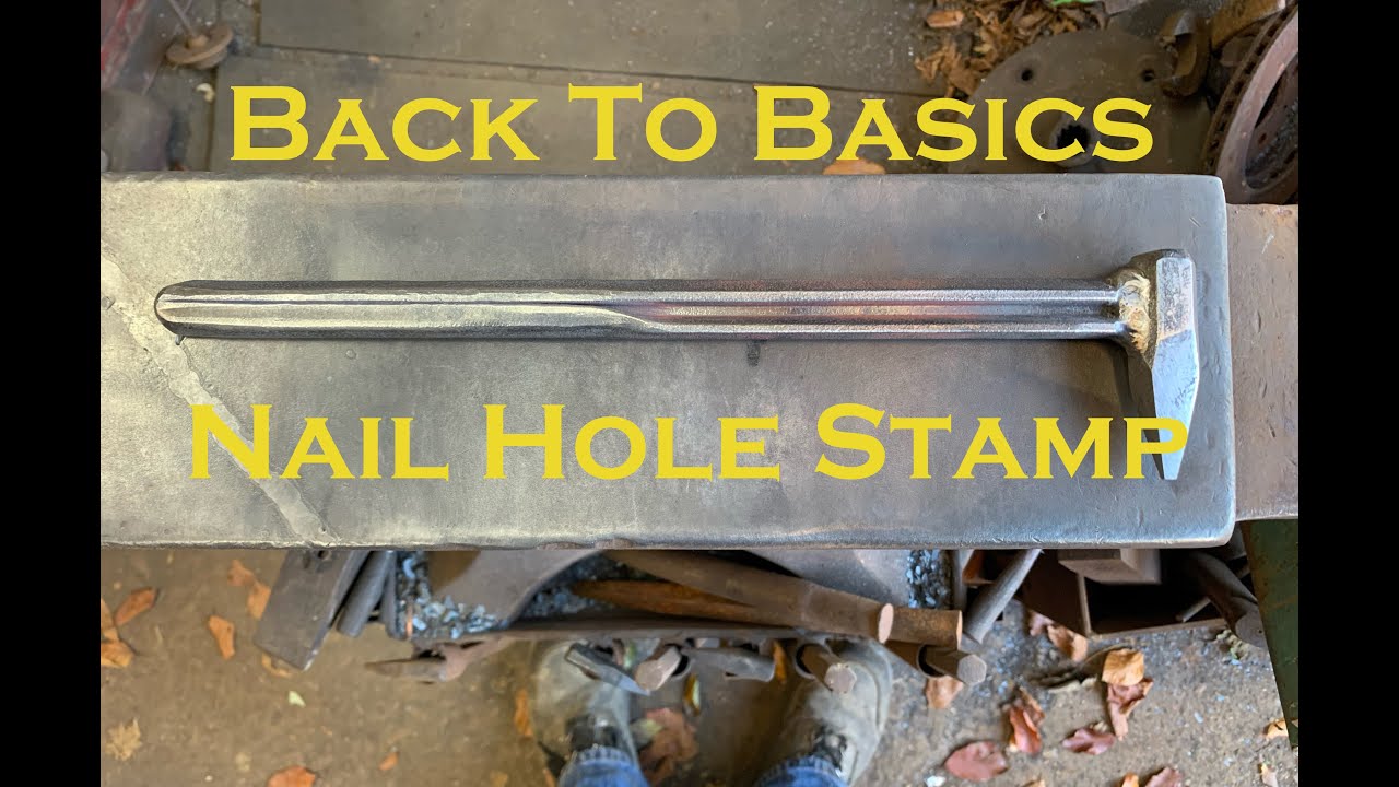 Back to basics, nail hole stamp