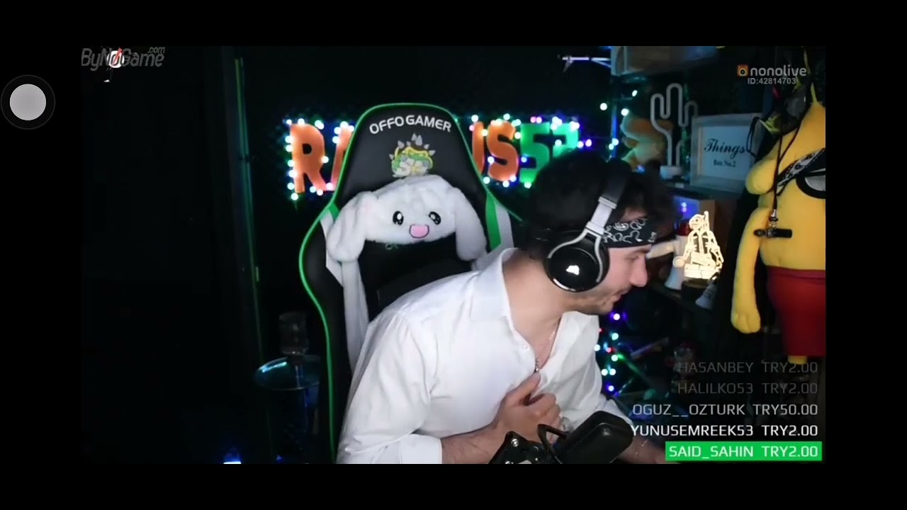 Rammus53 ilk yayından evi yakıyor. (nonolive ilk yayın)