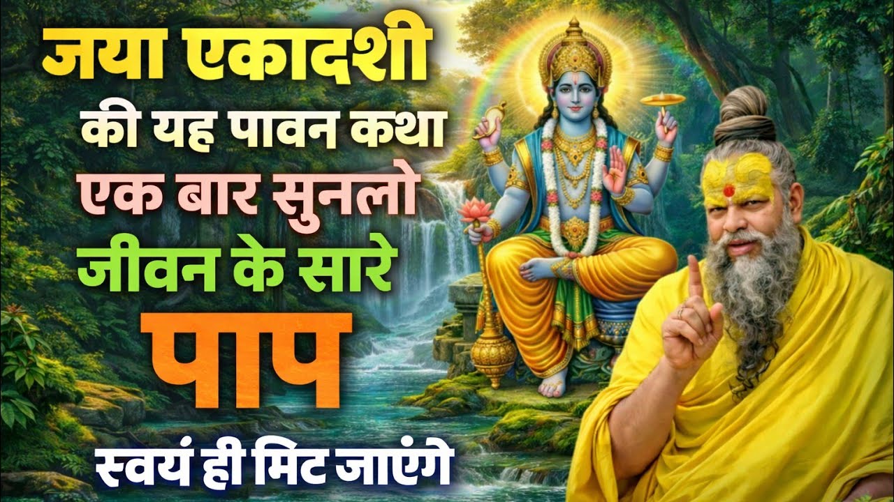 जया एकादशी की चमत्कारी कथा | एक बार सुनते ही जीवन के सारे पाप नष्ट हो जाएंगे | Premanand Maharaj 