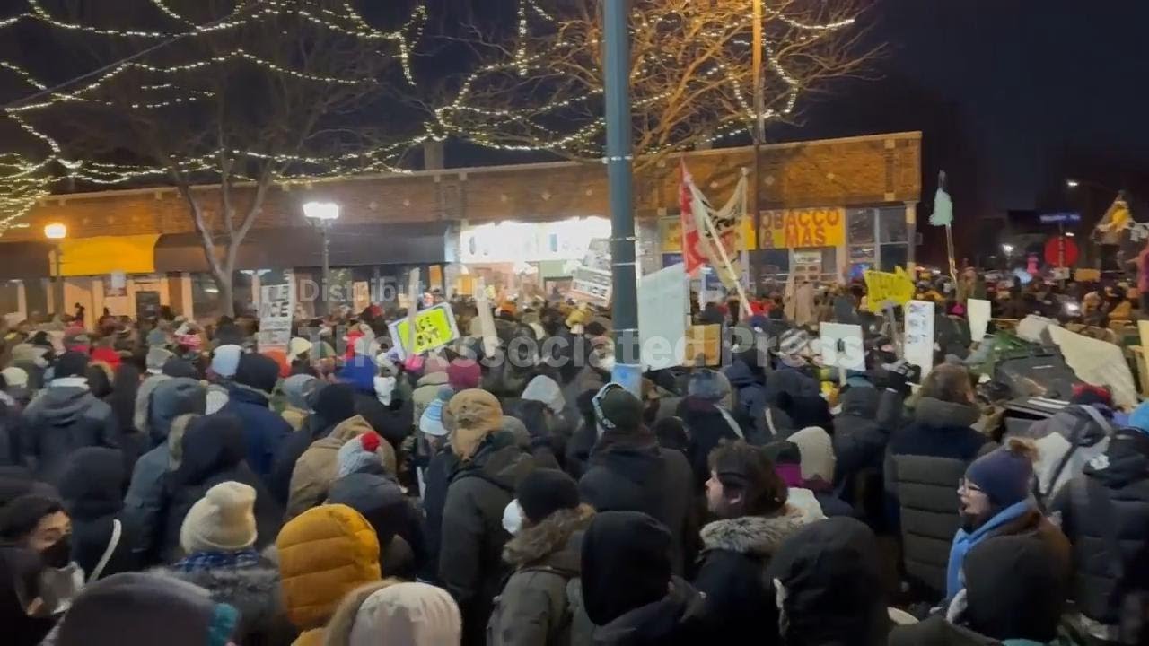 Protesters rally against ICE after shooting in Minneapolis