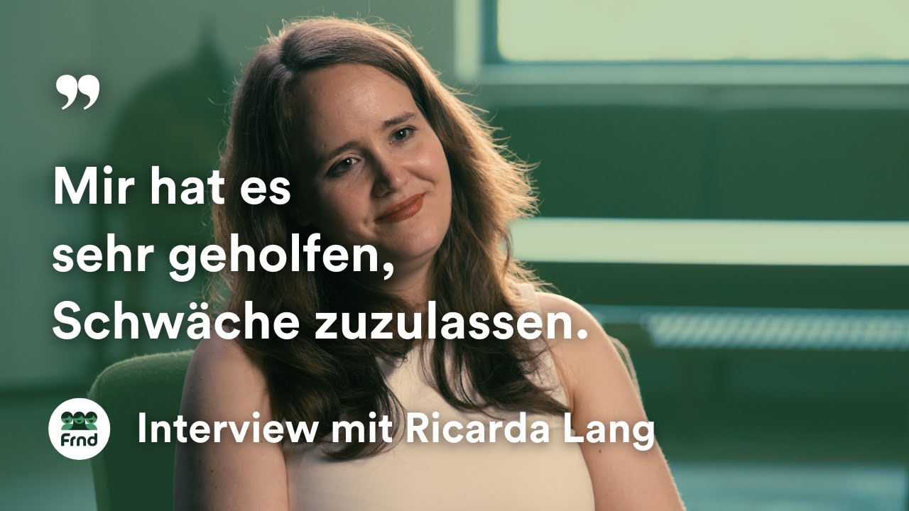 Ricarda Lang über den Umgang mit Kritik, Verletzlichkeit und den Mut, bei sich selbst zu bleiben