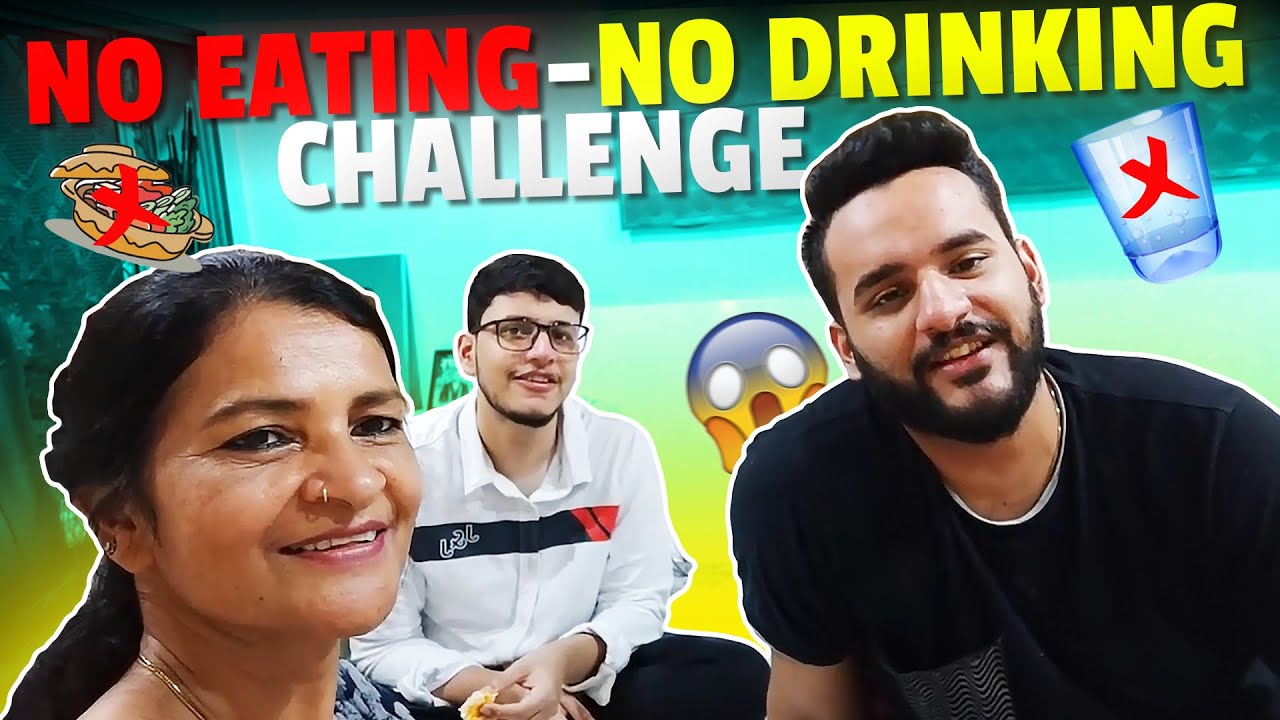No Eating No Drinking Challenge for a day !!