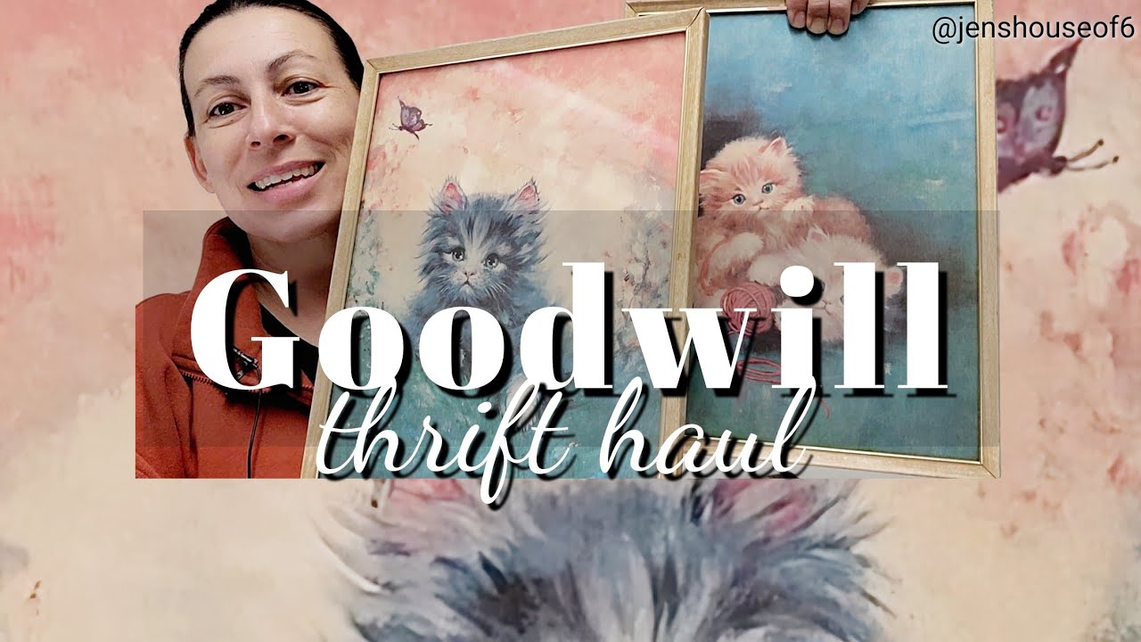 GOODWILL + SALVATION ARMY THRIFT HAUL |Vacation Shopping in Monterey, CA | #thrifthaul #goodwillhaul