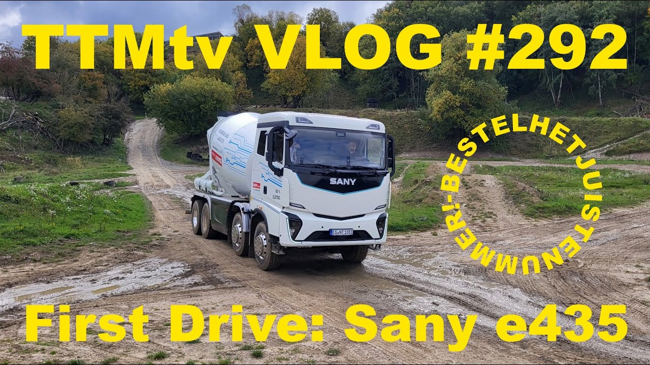 TTMtv VLOG #292 - First Drive: Sany e435