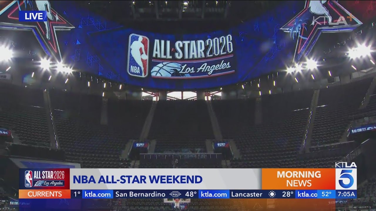 NBA All-Star Weekend arrives in Los Angeles