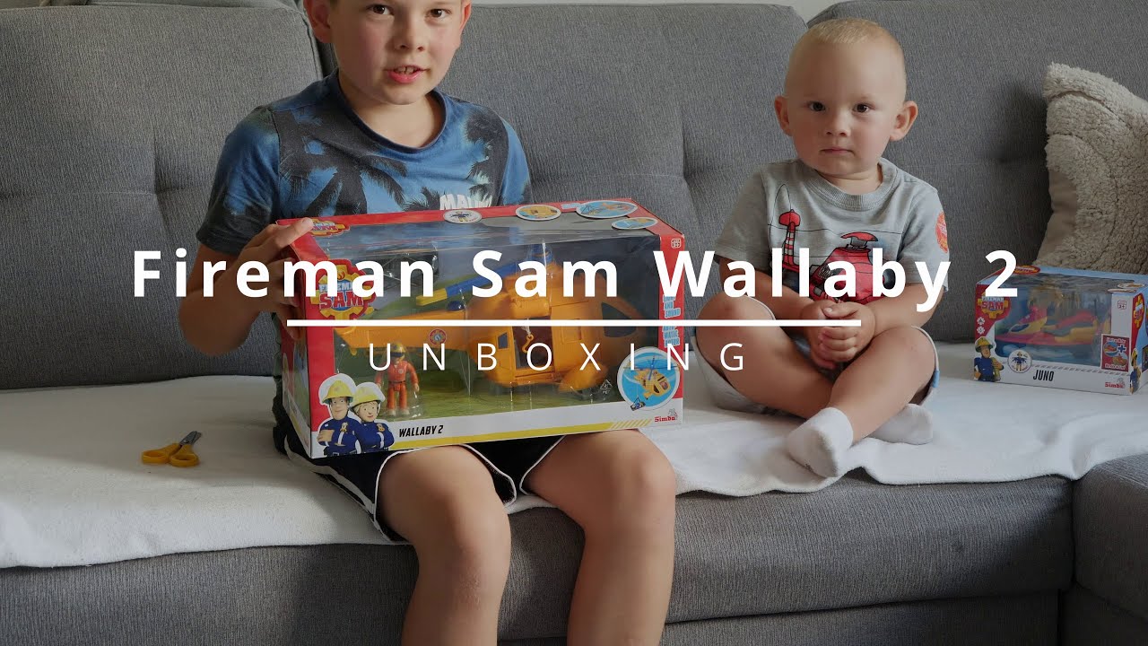 #FiremanSam Wallaby 2 #Helicopter Toy #Unboxing | Ajko World