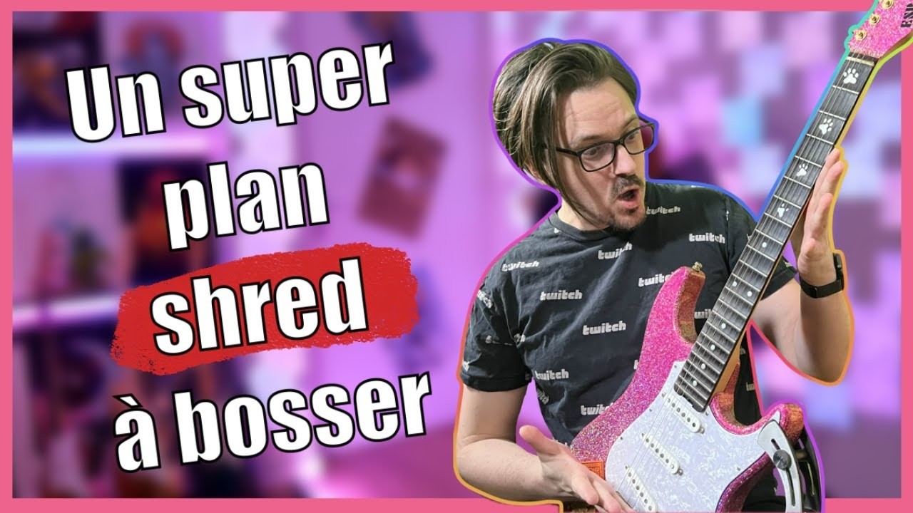 DEVELOPPE ta TECHNIQUE avec ce plan SHRED très cool !