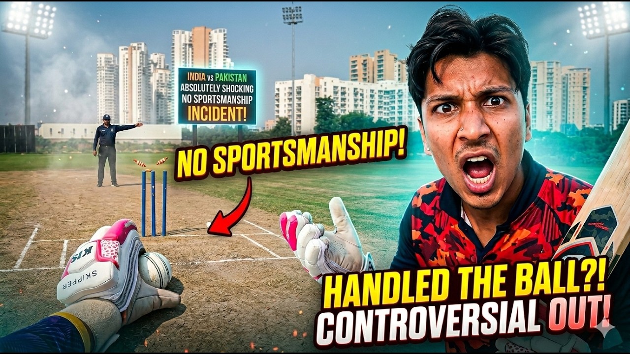 Weirdest Dismissal Ever… My Most Controversial Video Yet!! 😭🏏