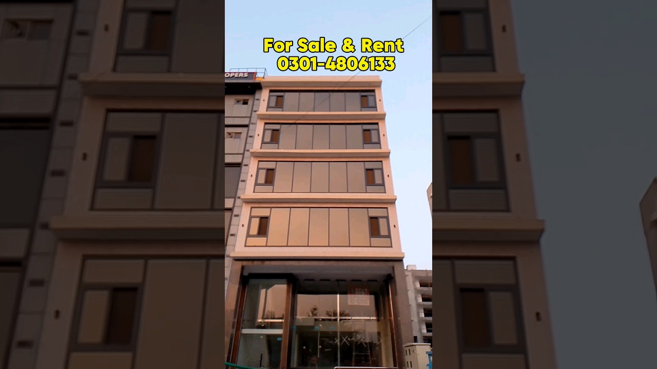 Brand New Commercial Plaza 8 Marla For Sale & Rent in DHA Phase 8 Broadway,0301-4806133 #commercial