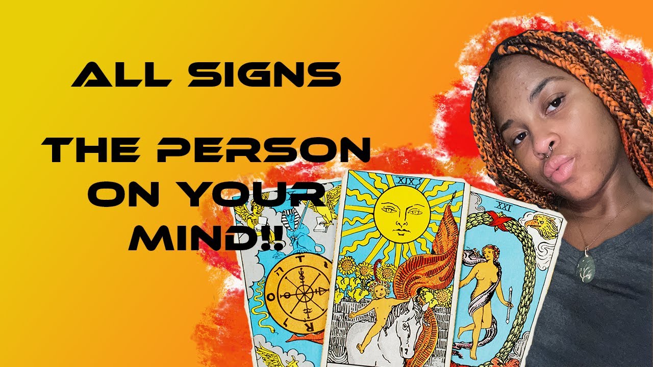 ALLSIGNS- THE PERSON ON YOUR MIND!!!!