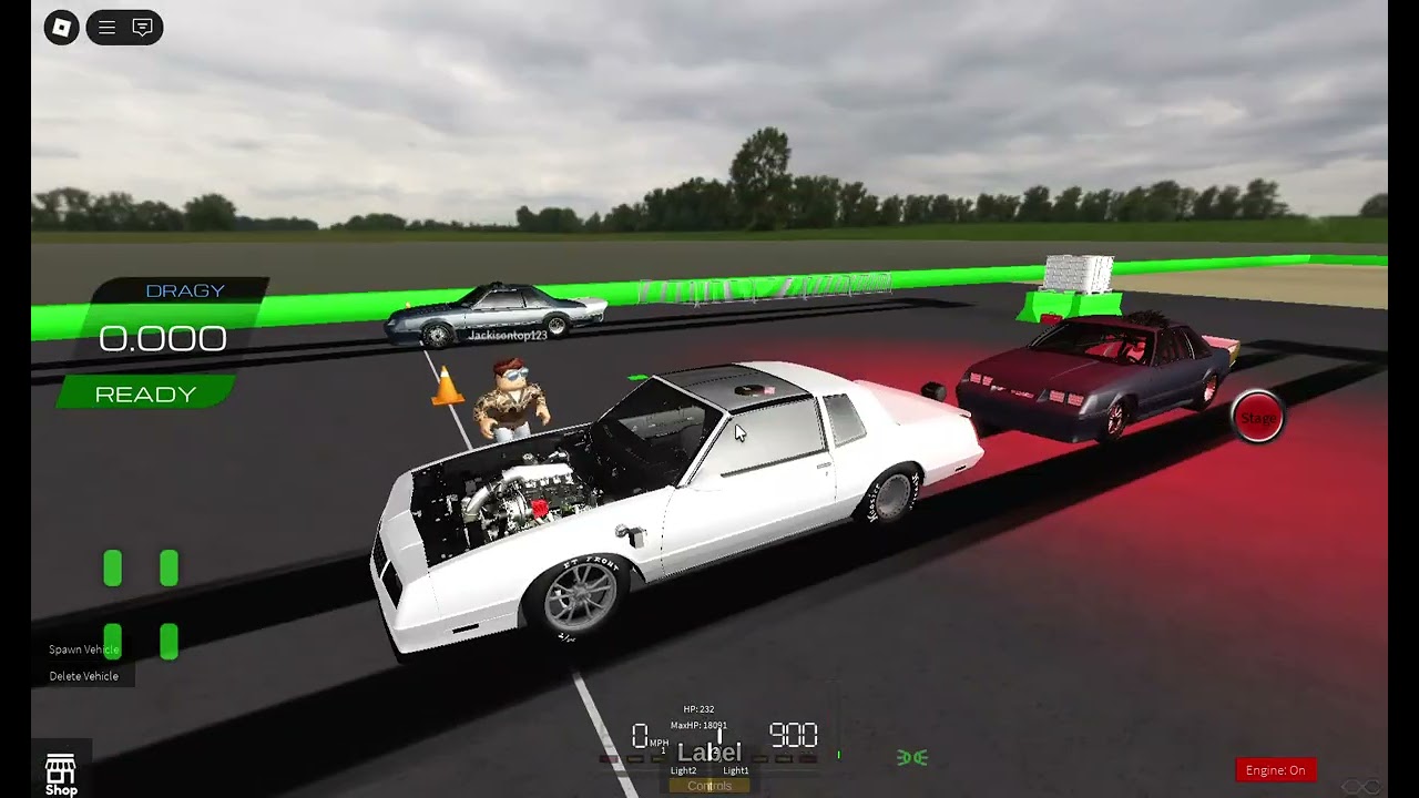 Roblox drag racing