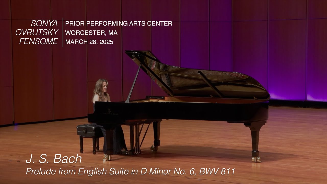 J. S. Bach: Prelude, English Suite No. 6 in D-Minor, BWV 811