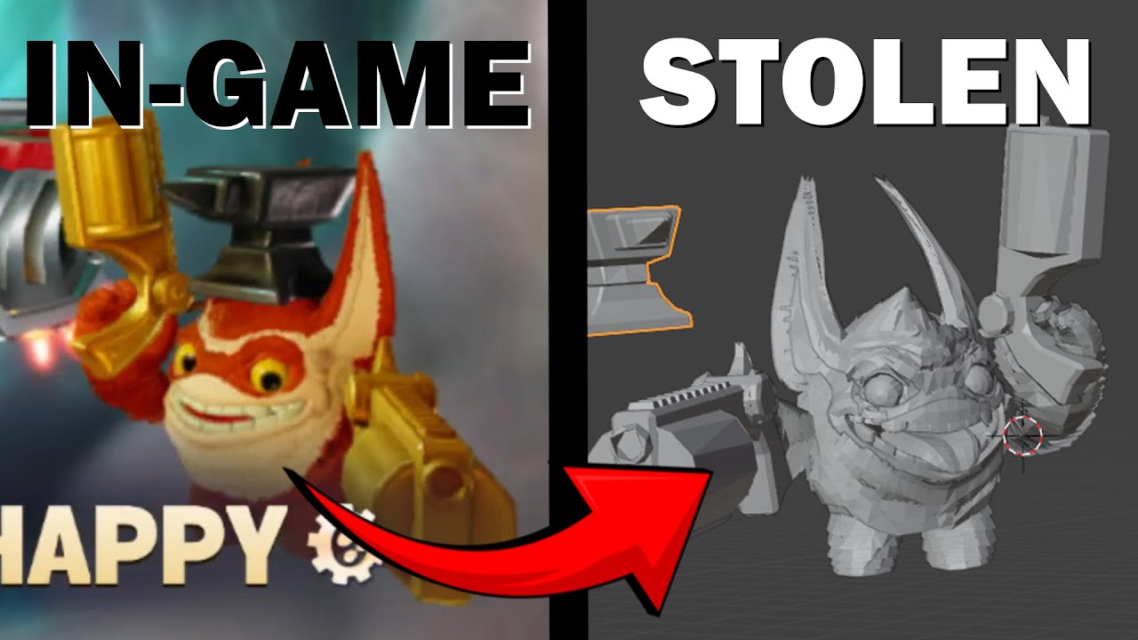 I Stole Models From My Favorite Games... To Make More Games.