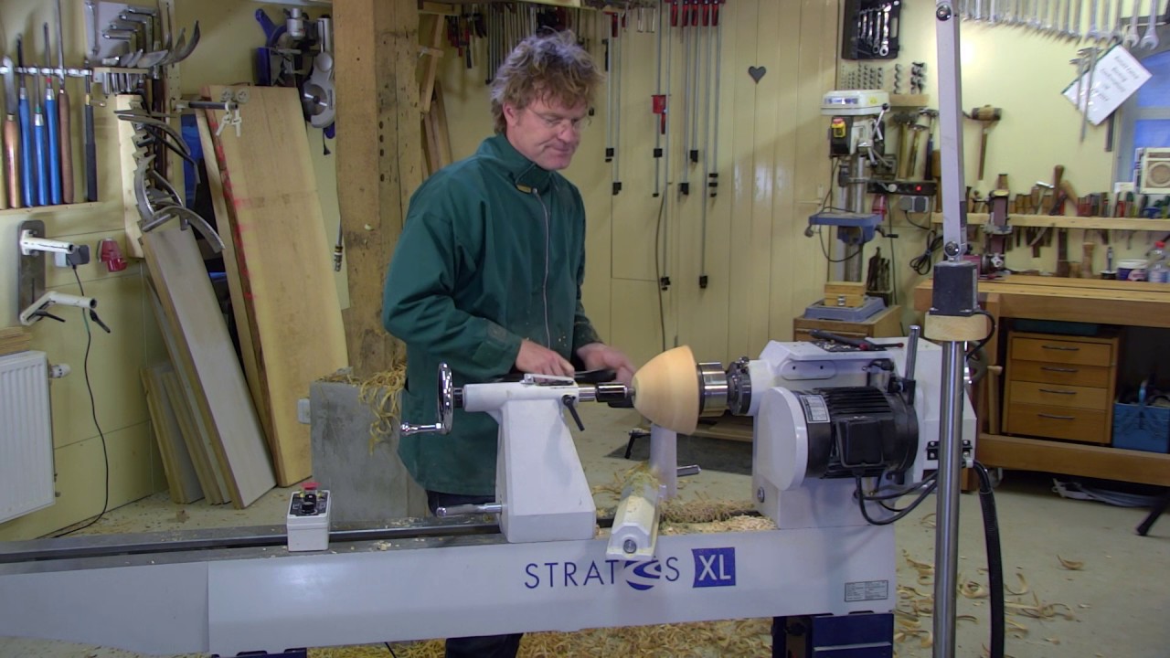Instructie video HOUTDRAAIEN deel 5. De schalenguts