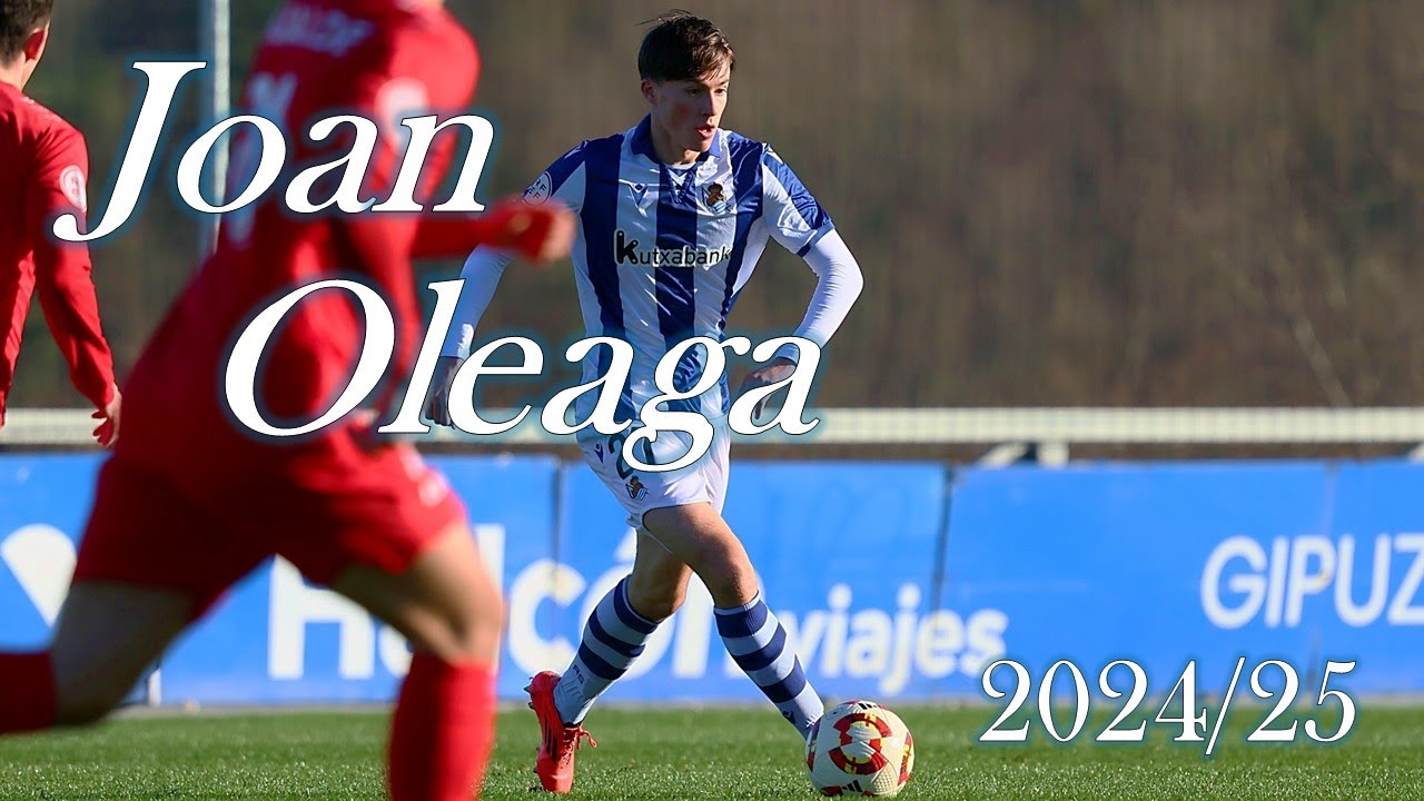 Joan Oleaga 2024/25 | Real Sociedad C / Juvenil | Zubieta