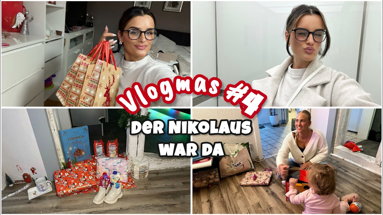 VLOGMAS #4 - Der Nikolaus war da 🎅🏼🎄❤️✨