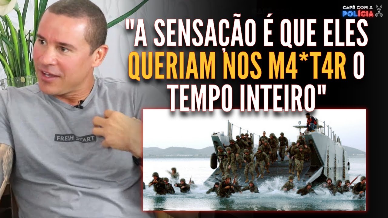 EX FUZILEIRO NAVAL LEMBRA ÉPOCA DA MARINHA