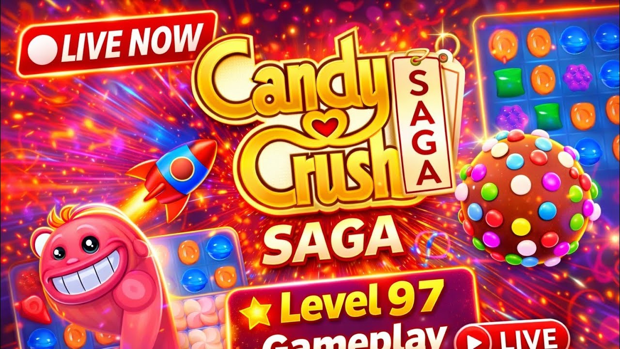 Candy Crush Saga Is Live 🔴Level Up 380+ !! Gaming !!#candycrushfriendssaga