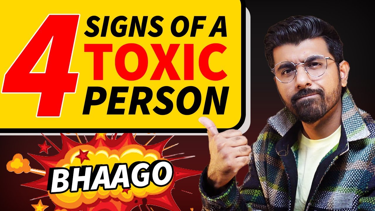4 Toxic Signs in dating | Bhaago aise Insaan se
