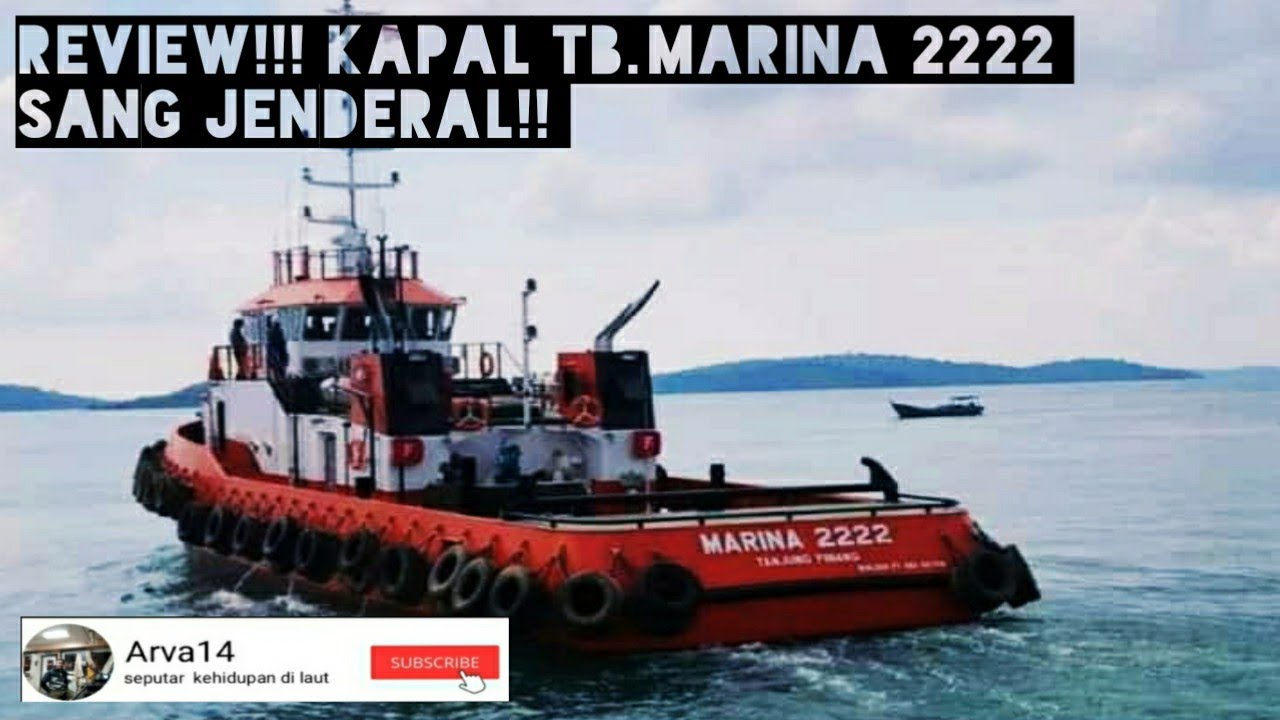 Review kapal TB.MARINA 2222  Builder PT BBS Batam??