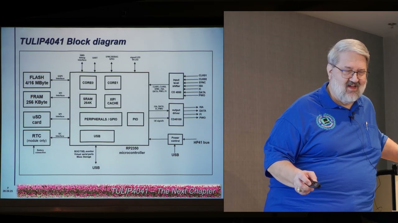HHC 2025: TULIP4041 — The Next Chapter (ultimate HP-41 peripheral updates) (Bob Prosperi)