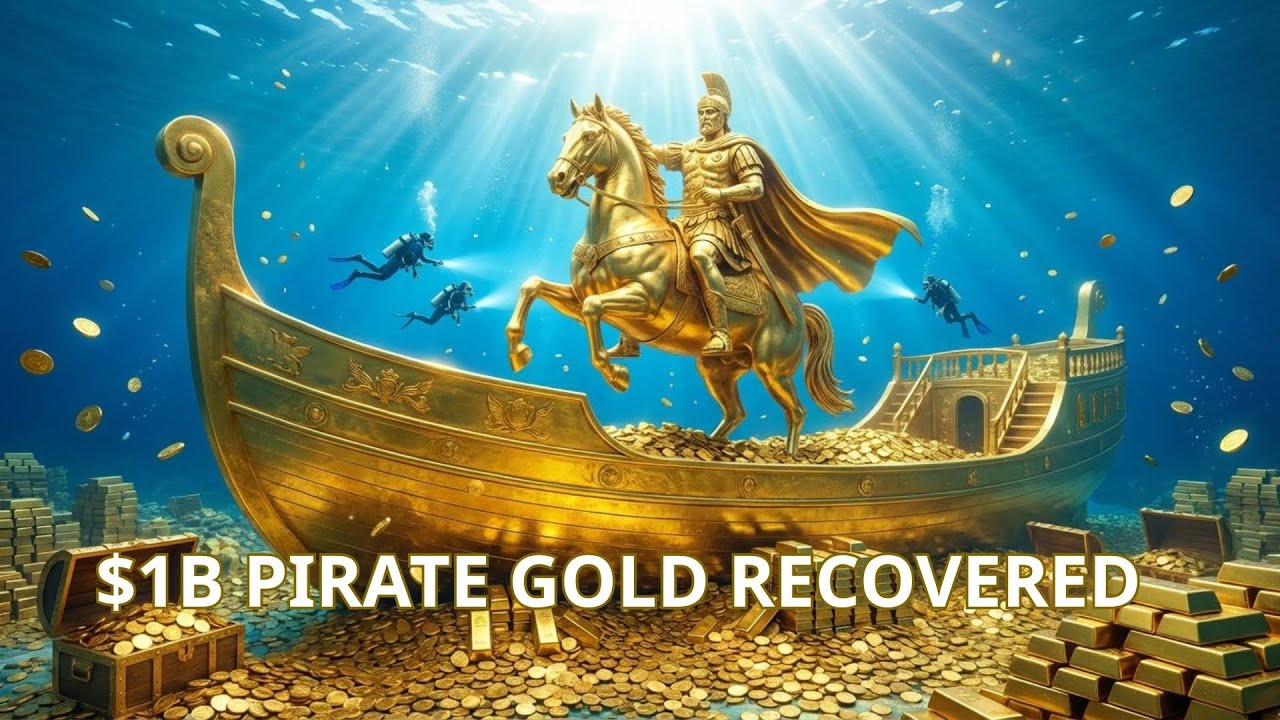$1,000,000,000 worth of gold ship at the bottom of the deep sea | #treasurehunt   #treasure