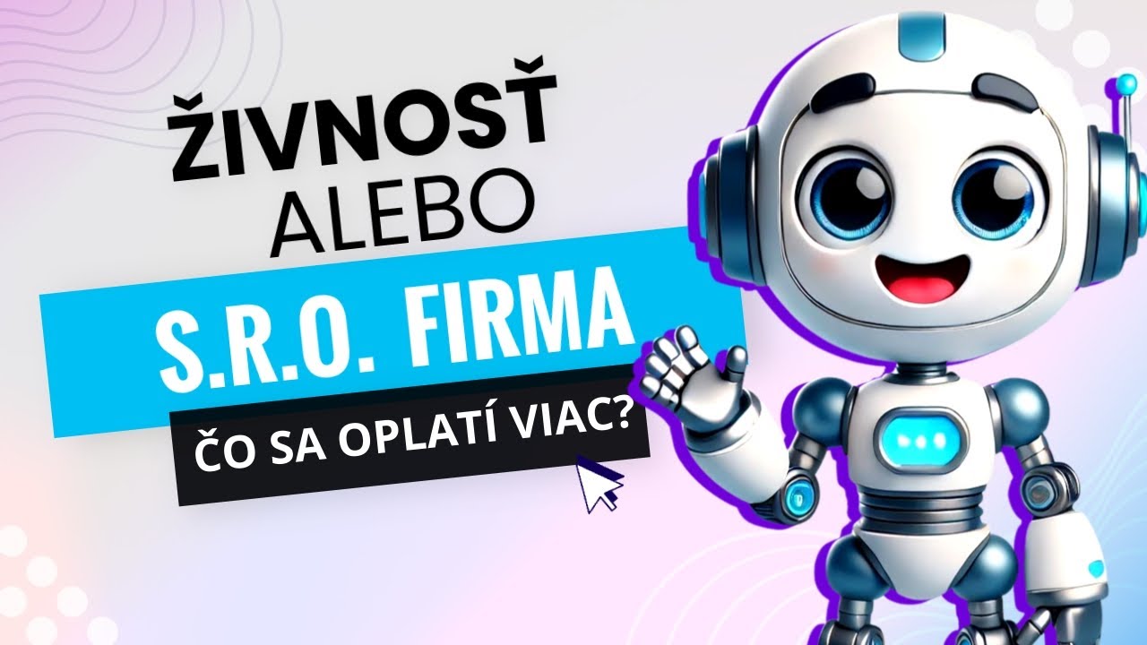 ŽIVNOSŤ vs  S R O  &ndash; UROB CHYBU A ZAPLAT&Iacute;&Scaron; VIAC!