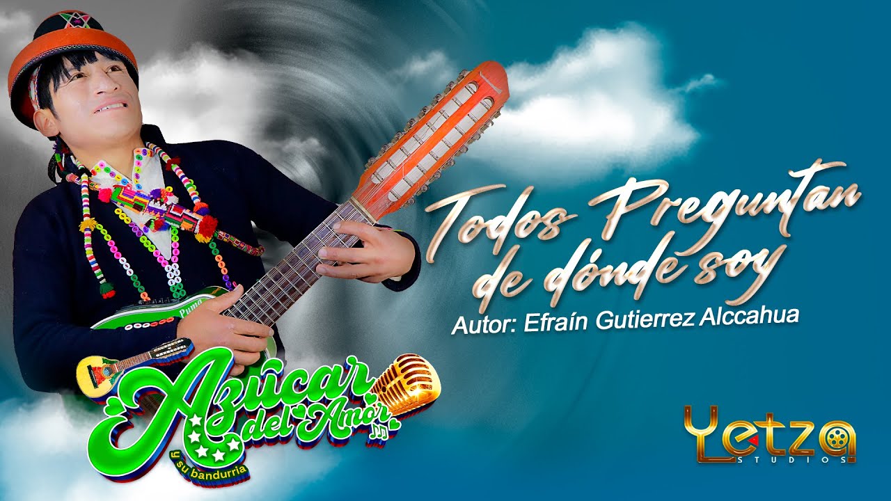 TODOS PREGUNTAN DE DÓNDE SOY/AZUCAR DEL AMOR/CARNAVAL/YETZA STUDIOS-MIL DISEÑOS