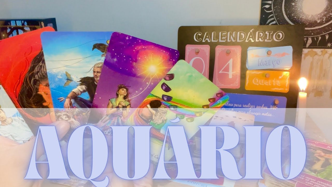 Aquário ♒️ Quarta - Feira 04/03/2026