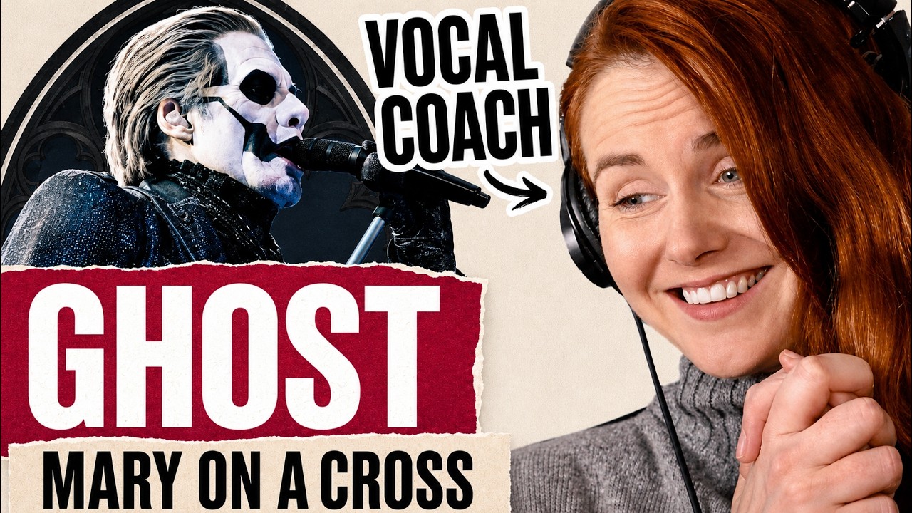 Вокальный коуч реагирует на Ghost – Mary On A Cross (Живое выступление в Тампе, 2022)