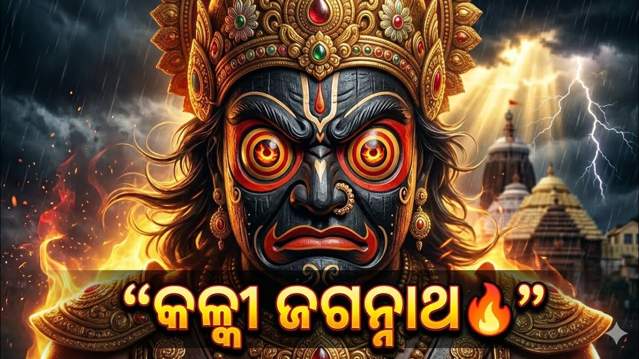 କଳ୍କି ଜଗନ୍ନାଥ – ଅଗ୍ନିର ତାଣ୍ଡବ 🔥🎵 | Kalki Avatar of Lord Jagannath | Odia Devotional Song