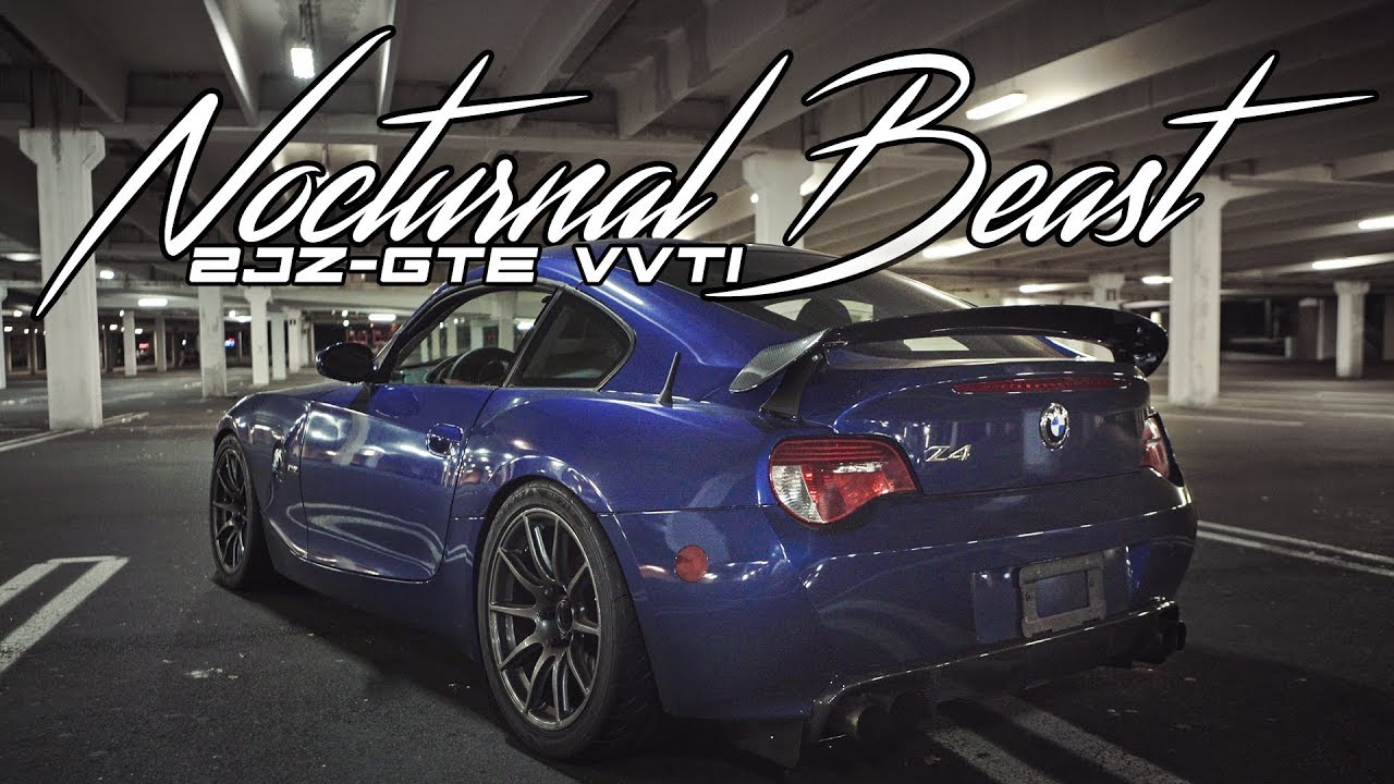 Это купе BMW Z4 с двигателем 2JZ — ночной зверь