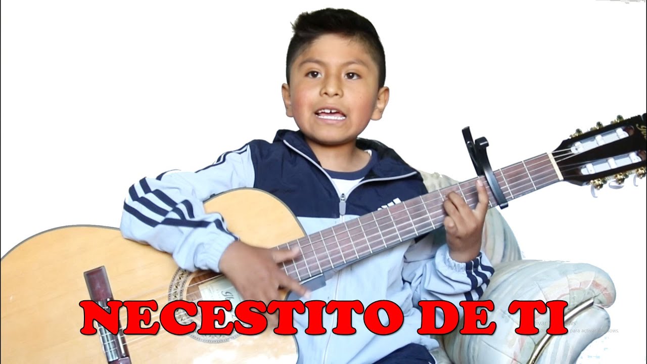 Necesito de ti❤Autor: Mac Salvador || Interpreta: Aron Apaza COVER GUITARRA