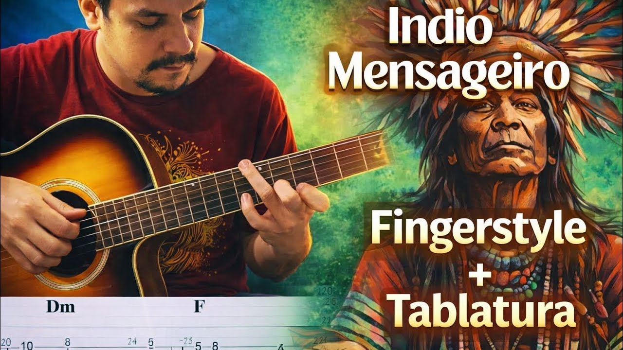 Índio Mensageiro + Tab (Fingerstyle)