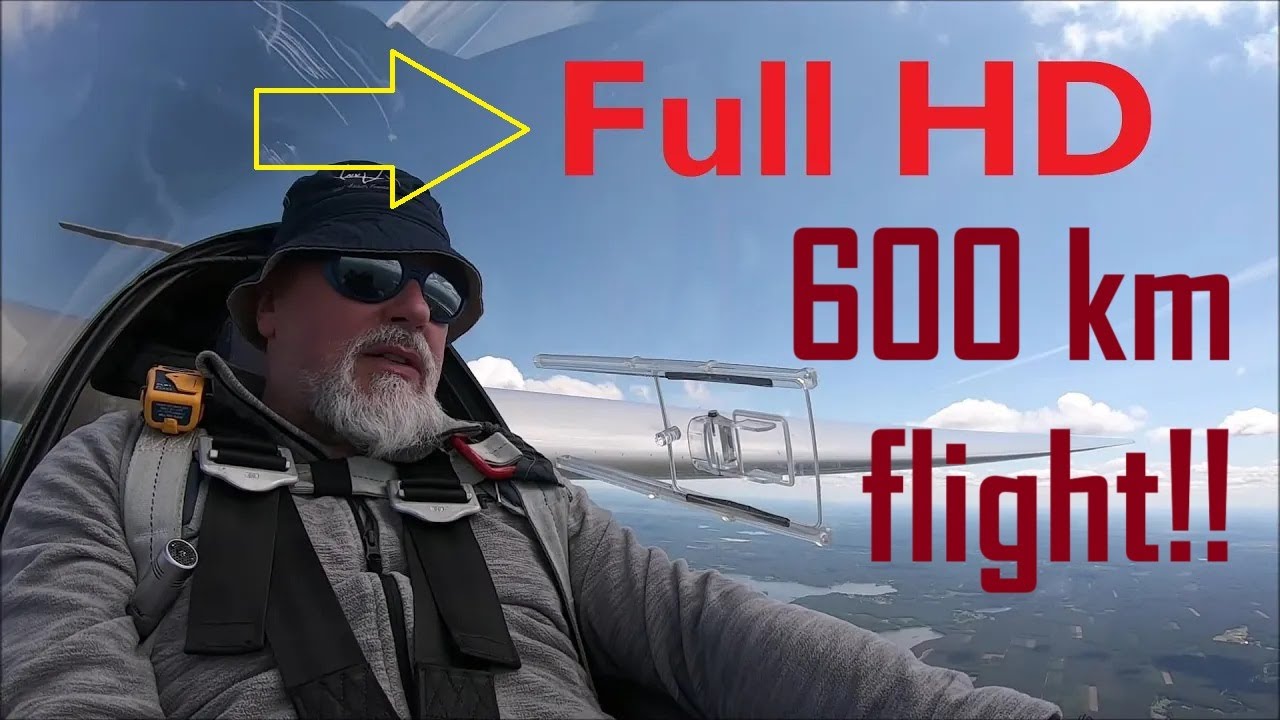 600 km from Milewo EPMX - DG100 glider✈️ without ballast. Bombastic condition 🌤 in northern Poland🇵🇱