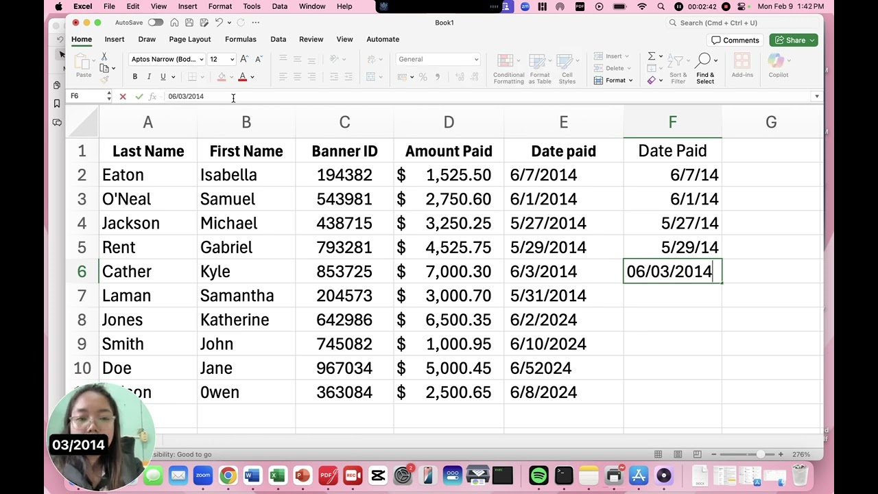 ACTIVITY 2: FORMATTING