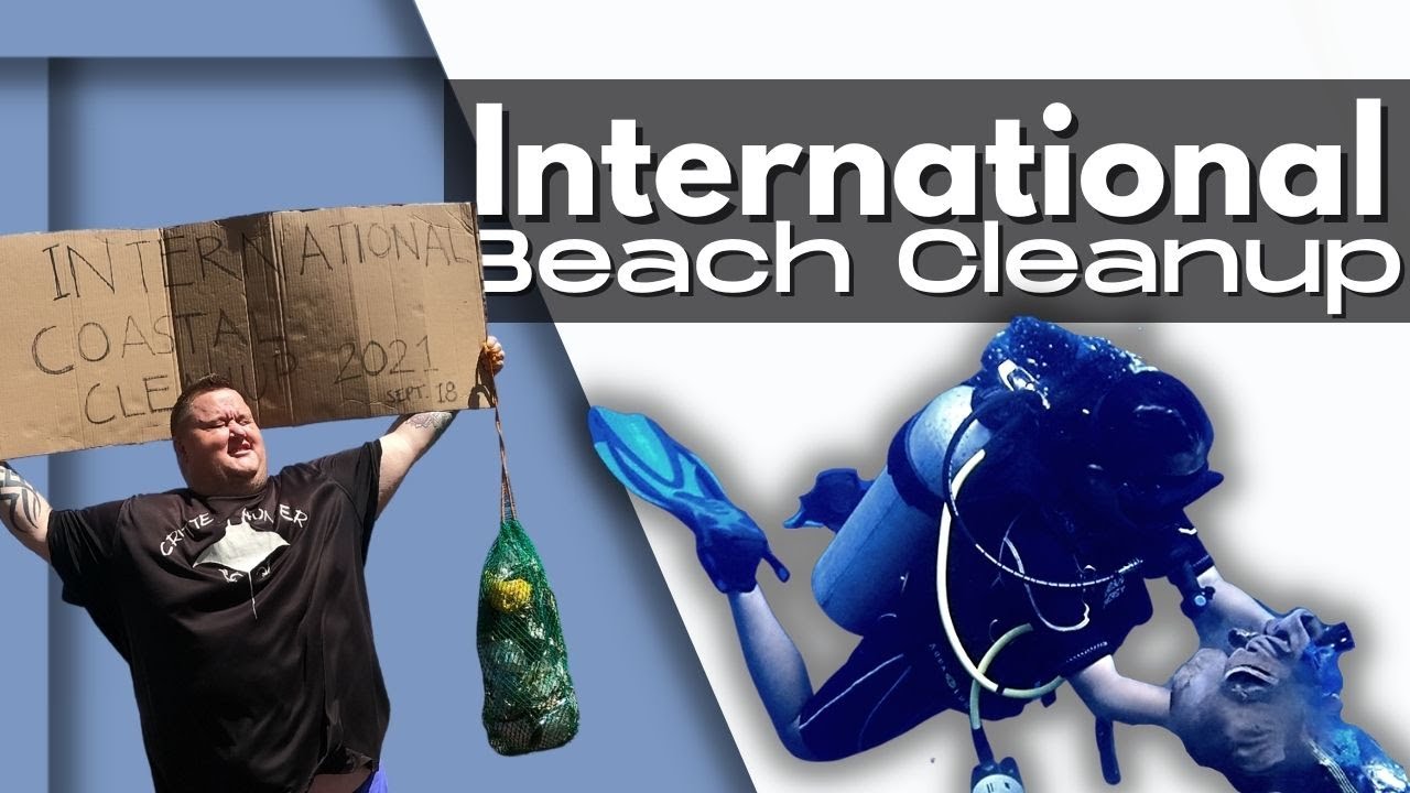 INTERNATIONAL COASTAL CLEANUP - Diving for Debris in Philippines Ocean