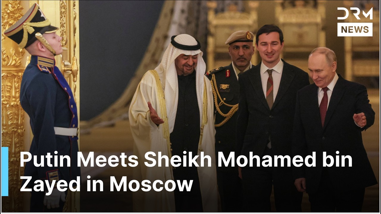 FULL MEETING: Putin Hosts UAE President at Kremlin as Russia Deepens Middle East Partnerships | AC1G
