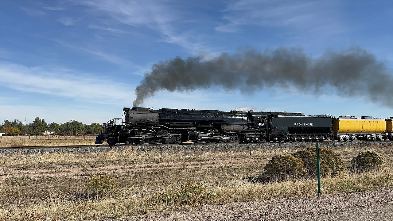 The World's Largest Steam Engine! Pacing Union Pacific Big Boy No. 4014 On The Greeley Subdivision!