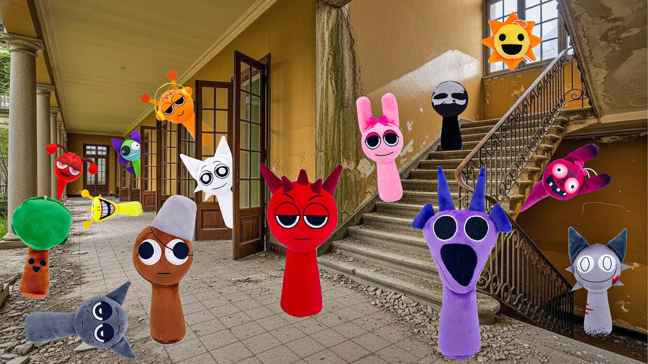 Unexpected Discovery: All Sprunki Found Hidden in an Abandoned House!