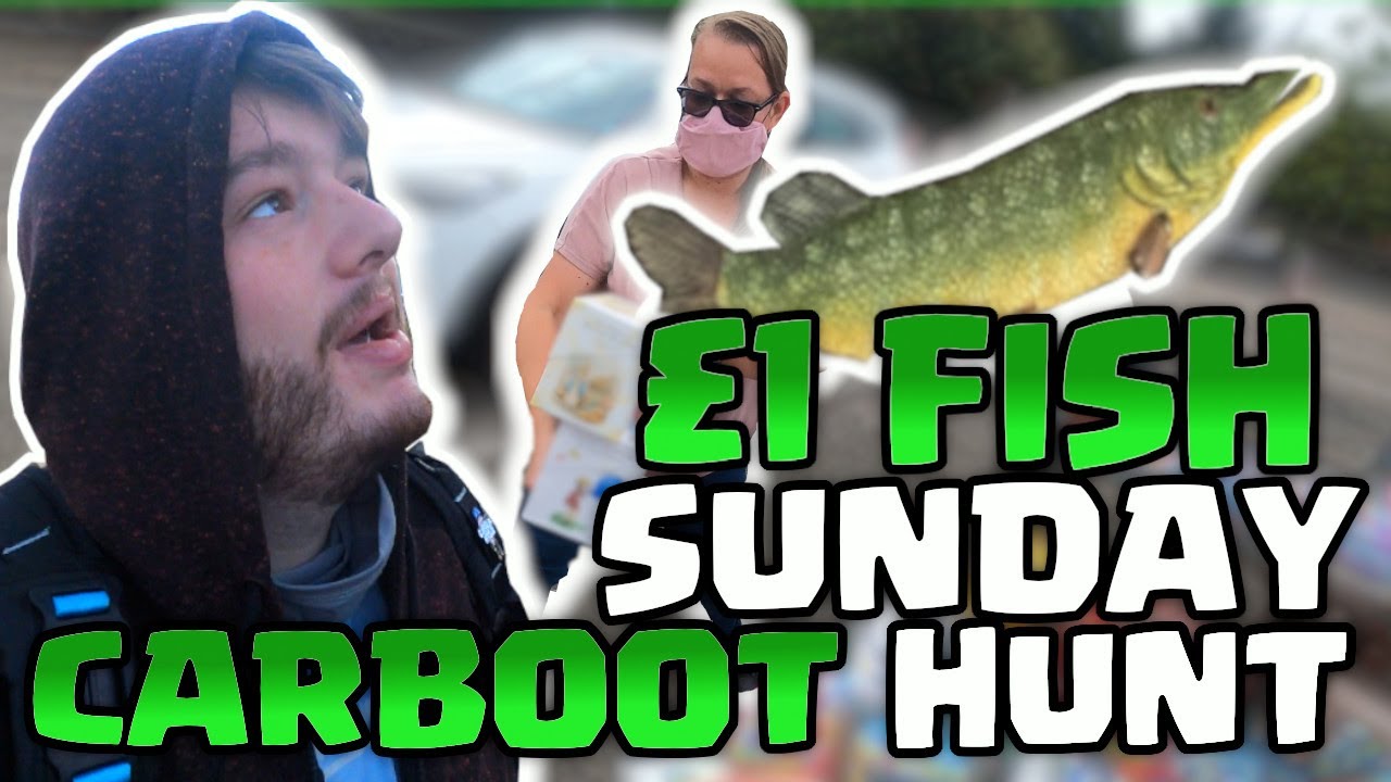 I Bough A Fish At The Sunday Carboot Hunt | Buying For Profit On Ebay | Flipping Sloth