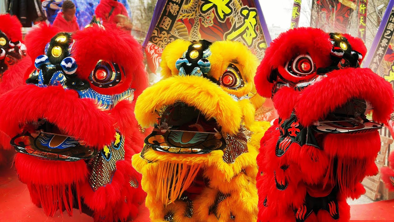 Lion Dance Franco Asiatique 英武堂 (LDFA) - Eye-Dotting Ceremony 2025 - All Lions